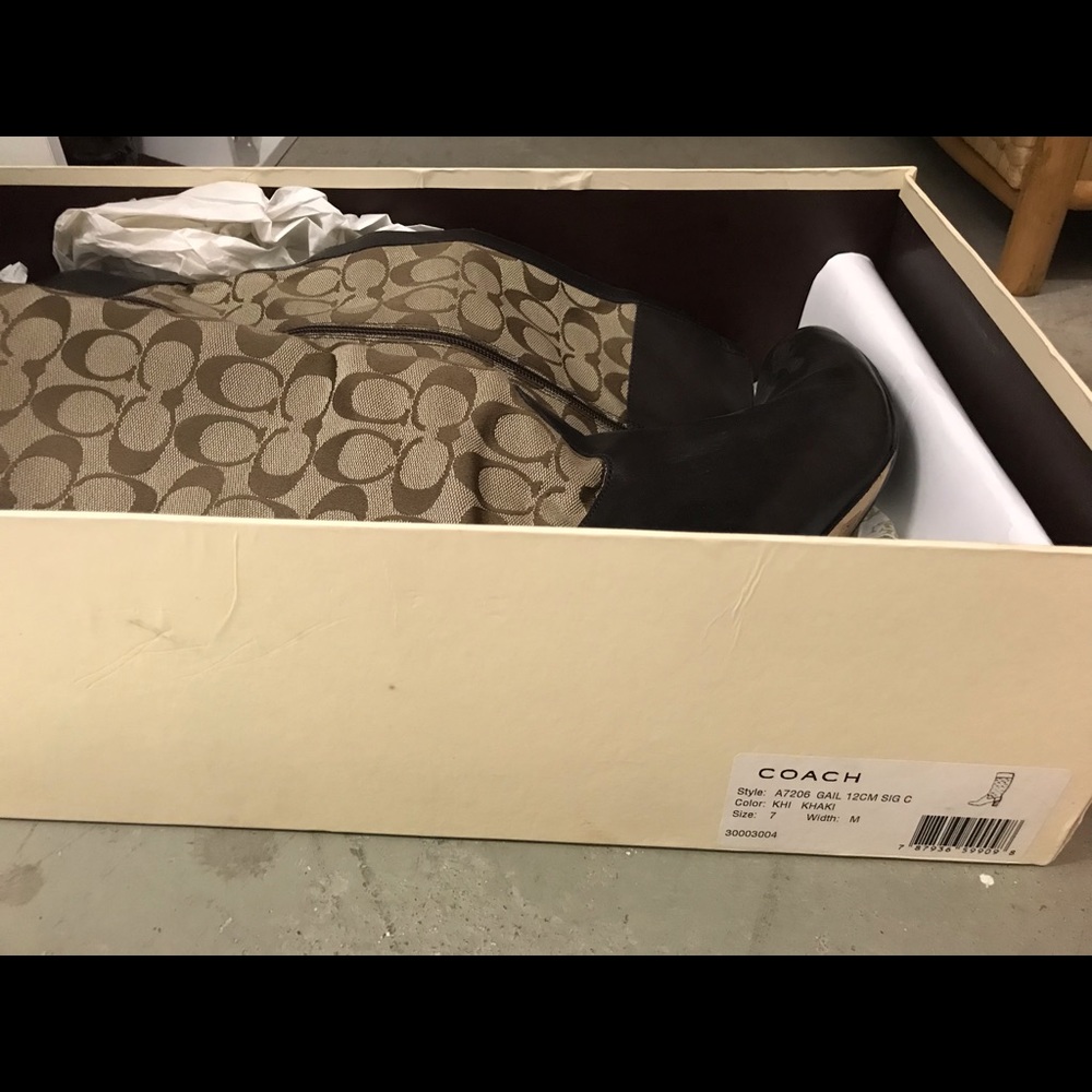 Coach Boots Pre-loved